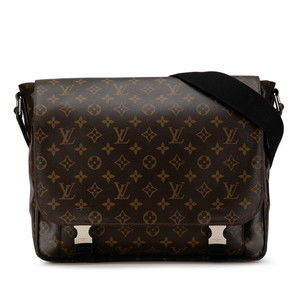Louis Vuitton Monogram Clarence Shoulder Bag Brown